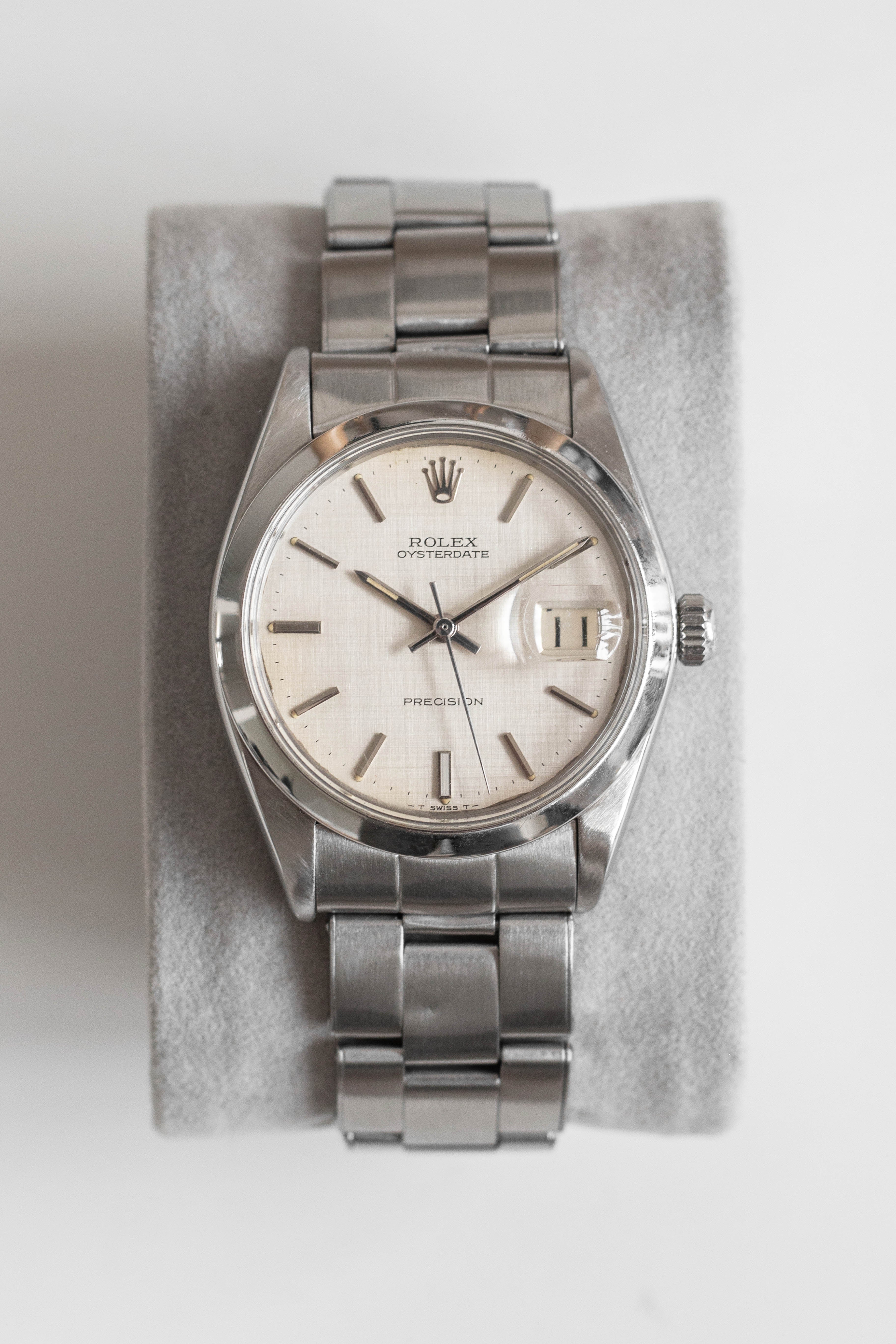 paritet Destruktiv bille Rolex Oysterdate Precision Ref. 6694 'Linen' Dial 1968 | Vintage & Pre-Owned  Luxury Watches – Wynn & Thayne