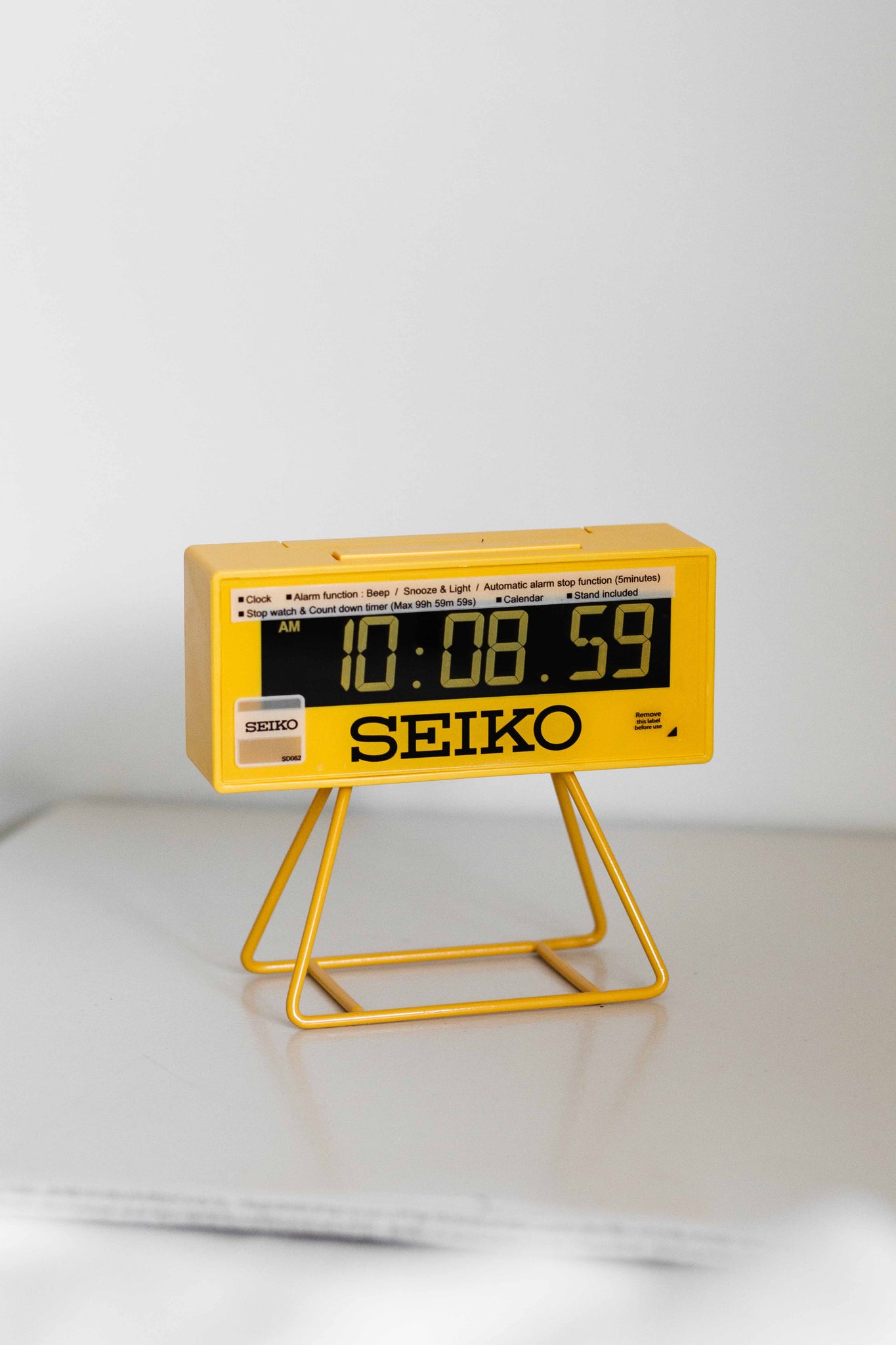 Seiko Victory Limited Edition Marathon Alarm Clock QHL062Y | Vintage & Pre-Owned Luxury Watches – Wynn &