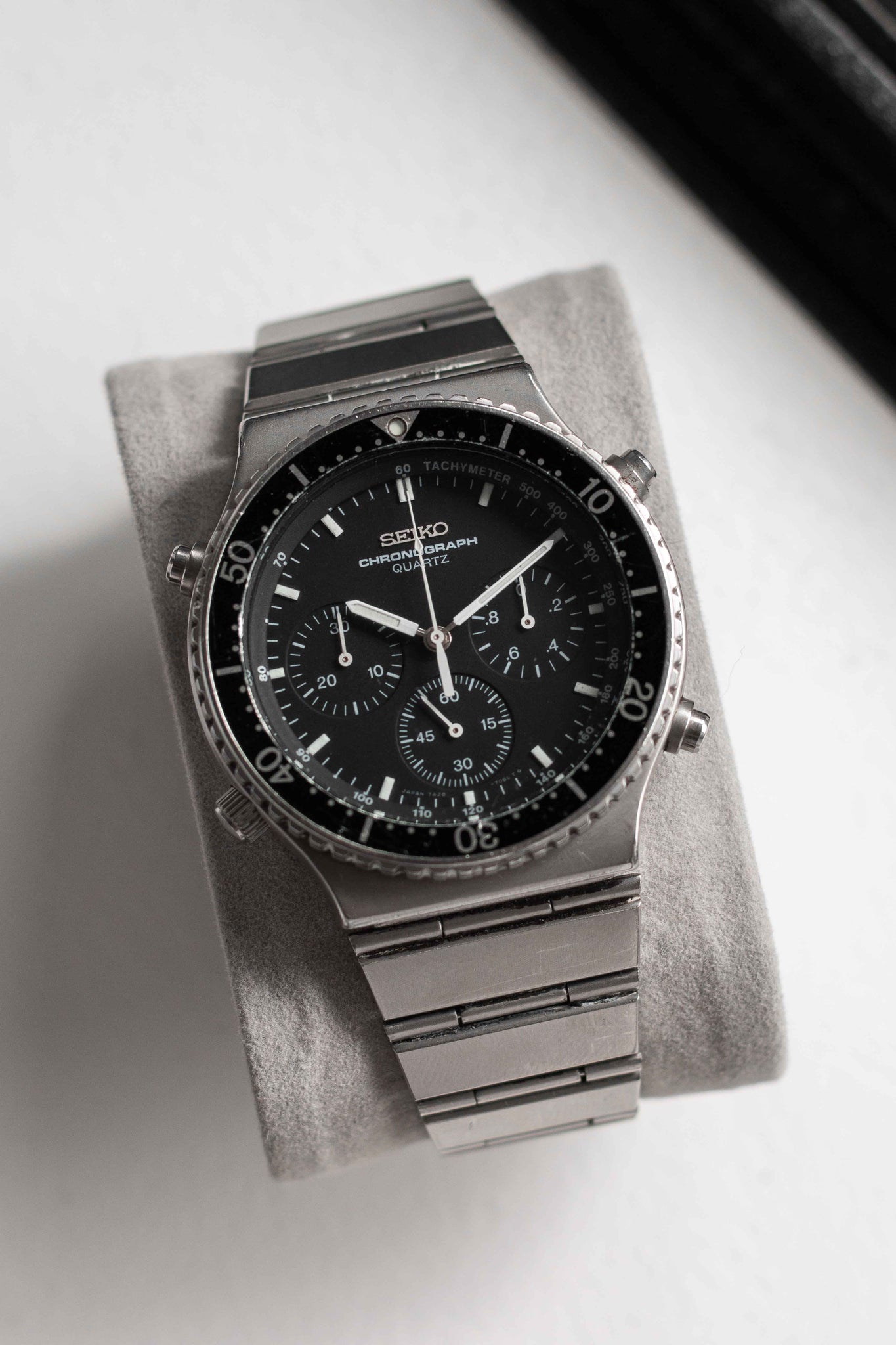 Seiko Speedmaster Quartz Chronograph Ref. 7A28-7040 1982
