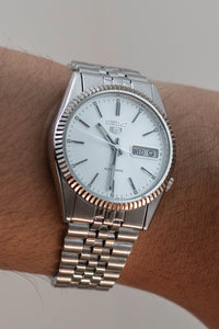Seiko 5 Datejust Ref. SNXJ89 2002 | Vintage Pre-Owned Luxury Watches – Wynn & Thayne