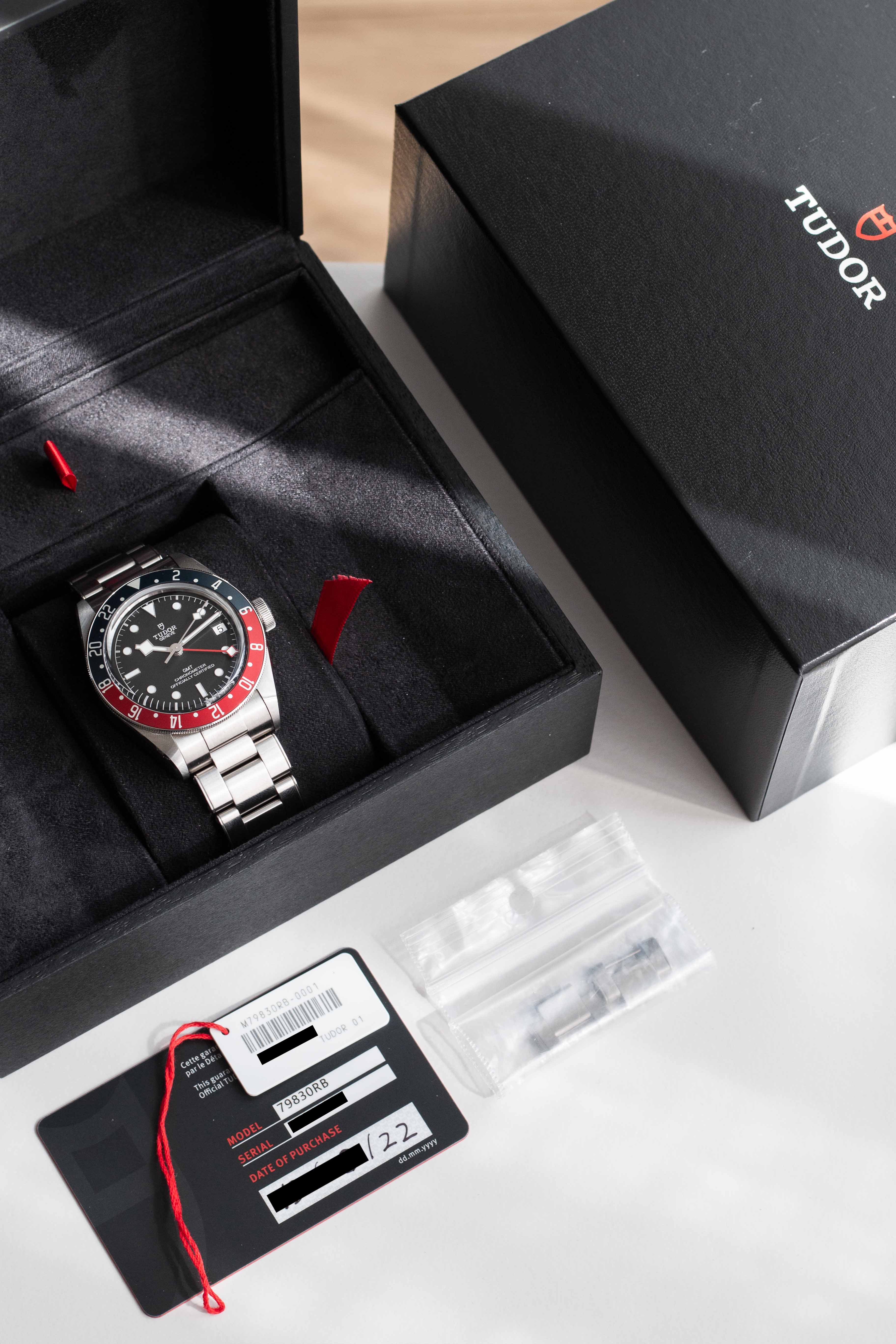 Tudor Black Bay GMT Ref. M79830RB 2022 w/ Box & Papers